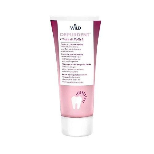 Wild Depurdent Clean & Polish Paste for Teeth Cleaning 75ml