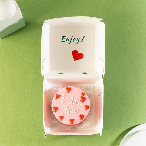 Baby Heart Cake