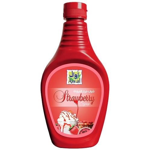 Awal Strawberry Syrup Concentrate 650g
