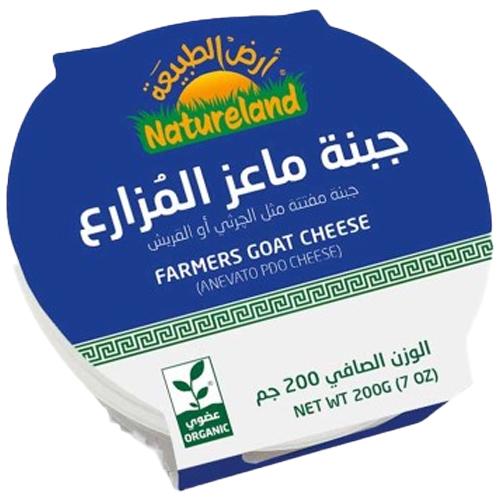 Natureland Farmers Goat Cheese Organic 200g