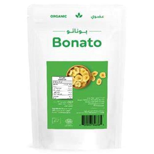 Bonato Banana Chips Organic 100g