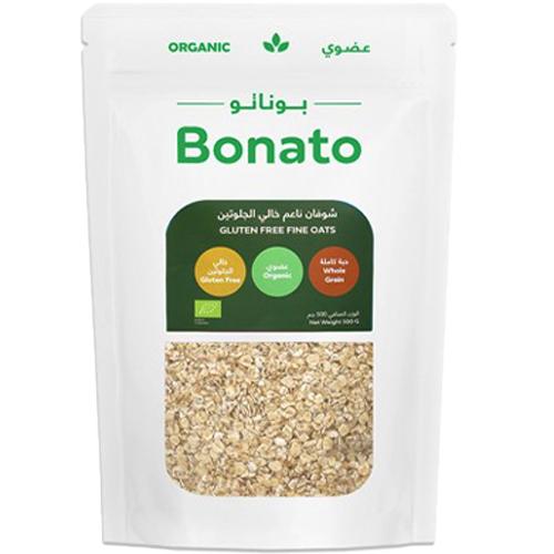 Bonato Oats Fine Organic Gluten Free 500g