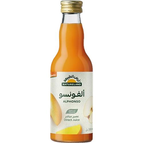 Natureland Organic Alphonso Juice 200ml