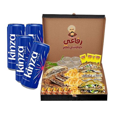 Diwaniya Box 5 Sandwiches with Soft Drinks and Chips