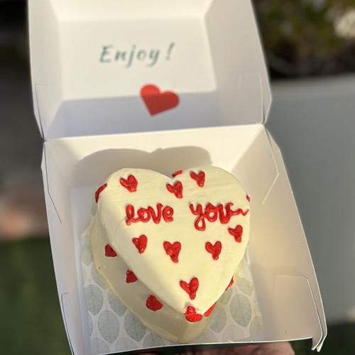 Heart Cake Vanilla