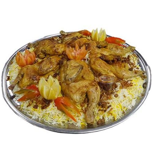 صينية مجبوس دجاج تكفي 6اشخاص
