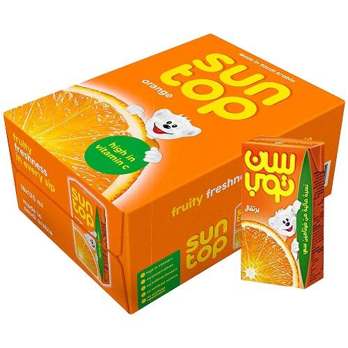 Sun Top Juice orange 125ml 18Pcs