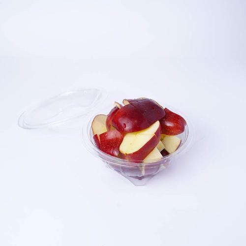 قطع تفاح احمر