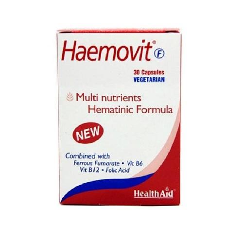 Health Aid Multi Nutrients Hematinic Formula 30Veg Capsules