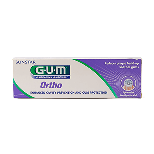 Sunstar Gum Ortho Toothpaste for Enhancing Cavity Prevention and Gum Protection with Mint 75ml