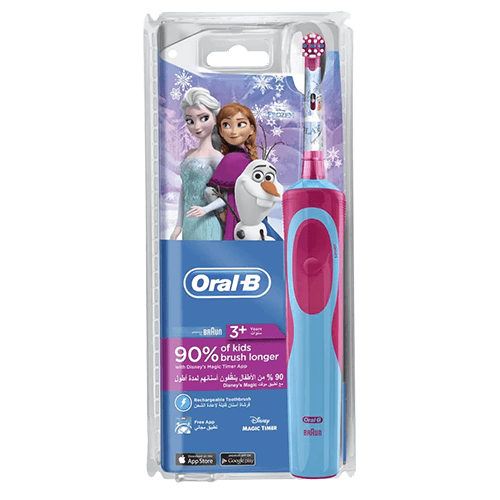 Oral B Frozen Power Toothbrush +3Years 1Pcs