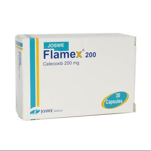 فلامكس مضاد لالتهاب المفاصل ومسكن الالم 200مجم 30كبسولة