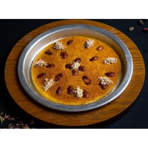 Kunafa with Almond and Cheese