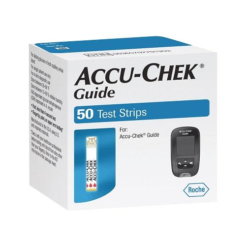 Accu Chek Guide Blood glucose test strips 50Strips
