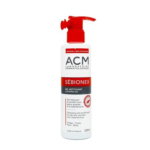 ACM Sebionex Face and Body Cleansing Purifying Gel for Oily Skin 200ml