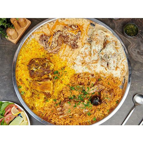 Bukhari and Mansaf Arabic Meat Tray