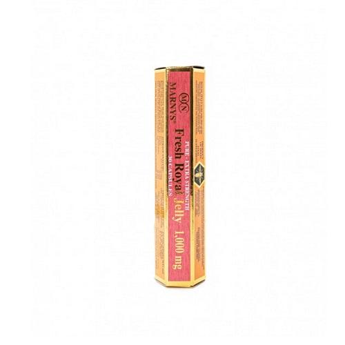 Marnys Royal Jelly capsules with a Natural Source of Energy and Nutrition for Enhanced Physical and Mental Performance 1000mg 30Capsules
