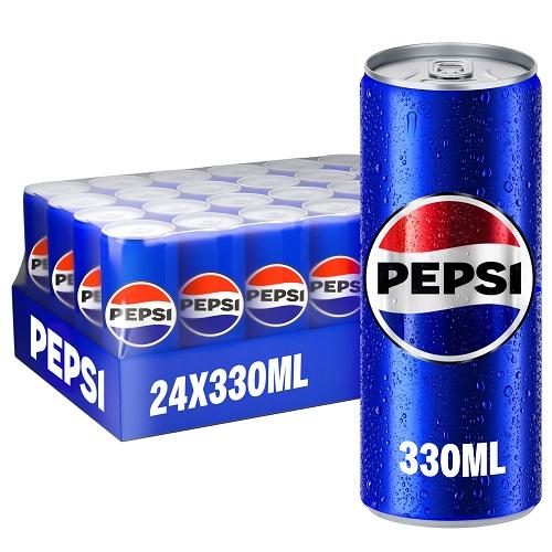 Pepsi Soft Drink Can 330ml 24Pcs