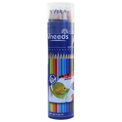 Vneeds Wooden Crayons 24Color No.V.06.19