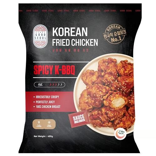 Good Seoul Korean Fried Chicken Spicy K- BBQ 450g
