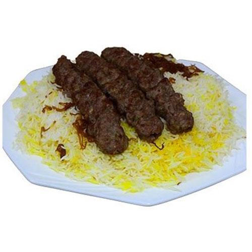 كباب مع العيش