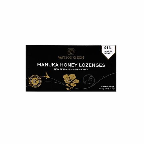 Watson & Son Manuka New Zealand Honey Lozenges to Help Support Overall Health 8Lozenges