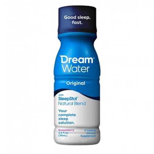 Dream Water Original Food Supplement Solution for Good and Fast Sleep with Snoozeberry Flavored 74ml