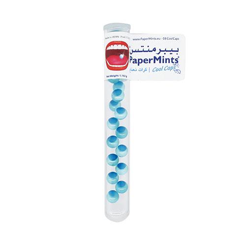 Paper Mints Scented Cool Caps for Preventing Bad Breath 18Cool Caps