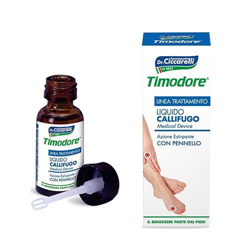 Dr Ciccarelli Timodore Linea Trattamento Liquido Callifugo Medical Device Azione Estirpante Con Pennello 12ml