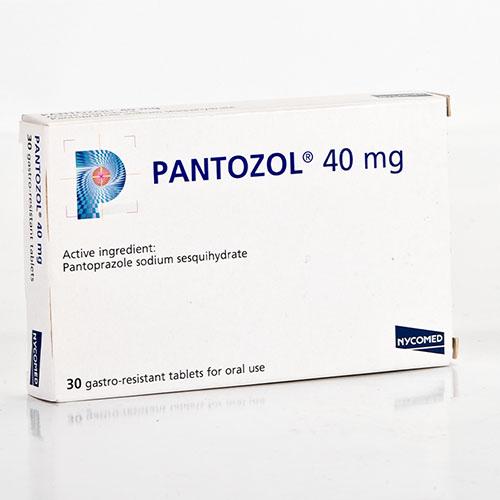Pantozol Pantoprazole 40mg to Treat Gastroesophageal Reflux and Stomach Acidity 30Tablets