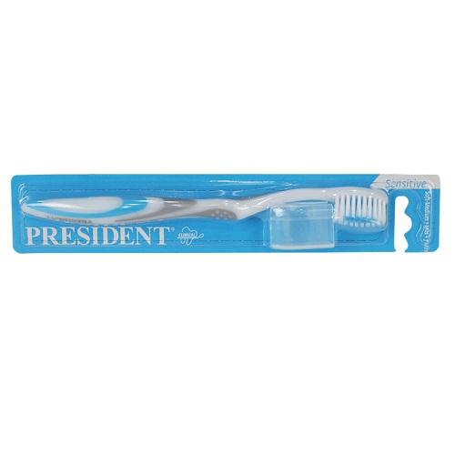 President Sensitive Toothbrush Soft Medium 1Pcs