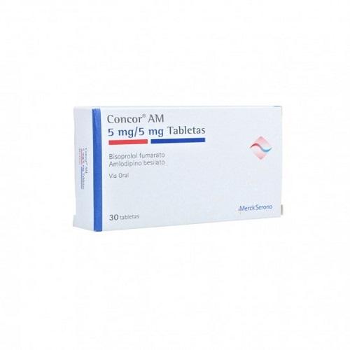 Concor AM 5mg/5mg Treating High Blood Pressure 30Tablets