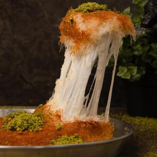 كنافة خشنة شقراء كبير