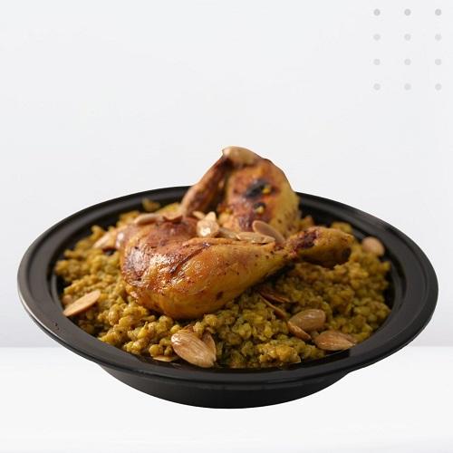 فريكة بالدجاج