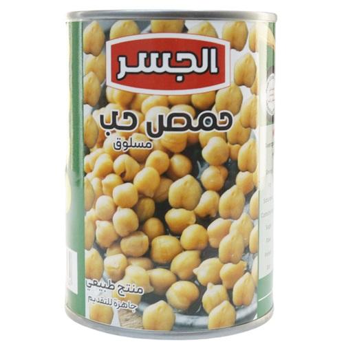 Al Jisr Boiled Chick Peas 400g