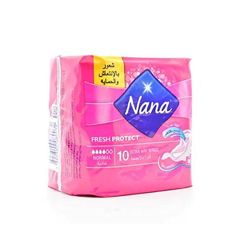 Nana Sanitary Pads Ultra with Wings Normal 10Pads