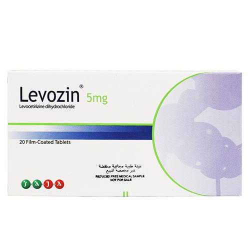 Levozin 5mg Anti Allergic 20Film Coated Tablets