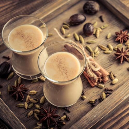 شاي كرك بالزعفران