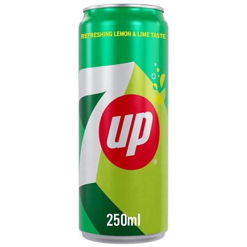 7UP Soft Drink Can 250ml