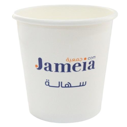 جمعية اكواب قهوة ورقية 4اونص 40حبة