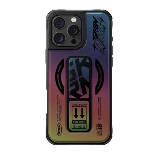 Skinarma Kira Kobai Mag Charge With Grip Stand for iPhone 16 Pro Hologram No.246094