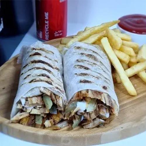 وجبه شاورما دجاج صاج