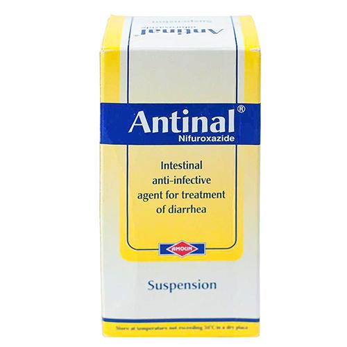 Antinal Syrup Suspension Intestinal Anti Infective Agent for Treatment of Diarrhea for Children 60ml