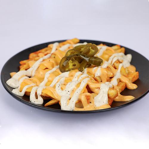 فرايز مع جبن وصوص