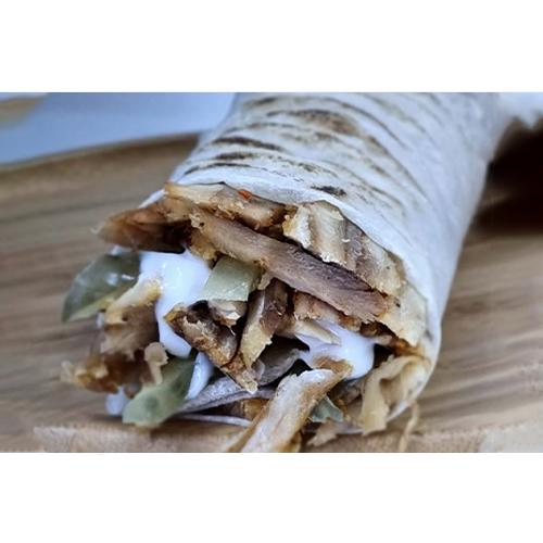 ساندويتش شاورما دجاج صاج