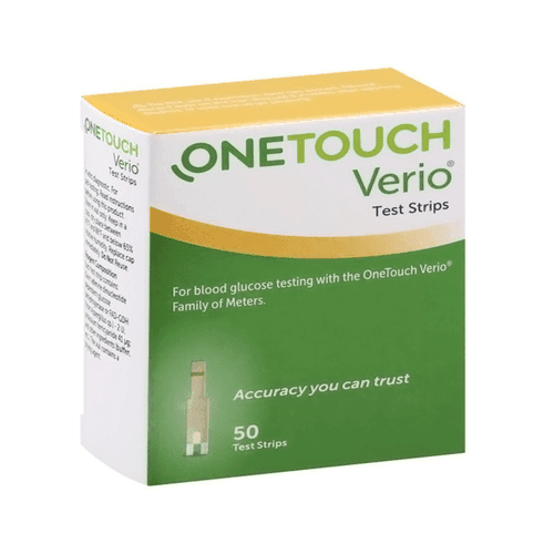 One Touch Verio Blood Glucose Test Strips 50Test Strips