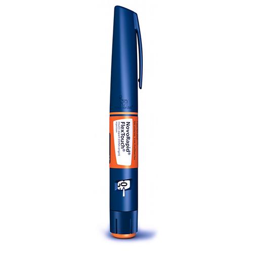 Novorapid Flexpen Insulin Pen 100IU/ml 5Pcs×3ml