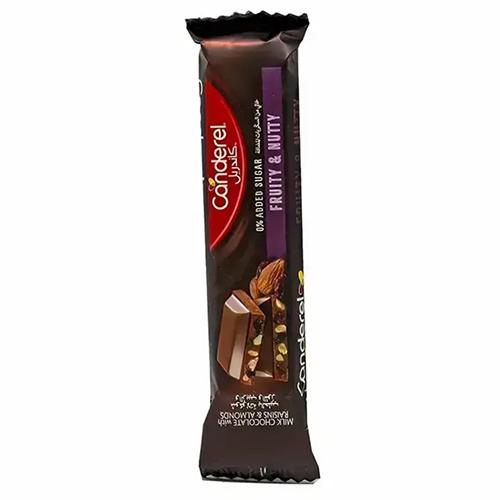 Canderel Milk Chocolate Raisins and Almonds 27g