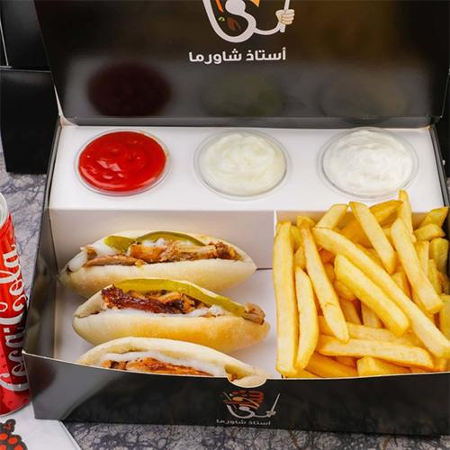 وجبه شاورما دجاج