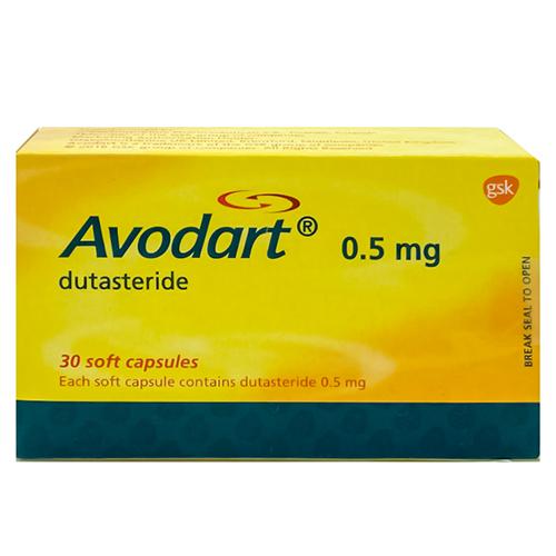 Avodart 0.5mg for the Treatment of Enlarged Prostate 30Soft Capsules